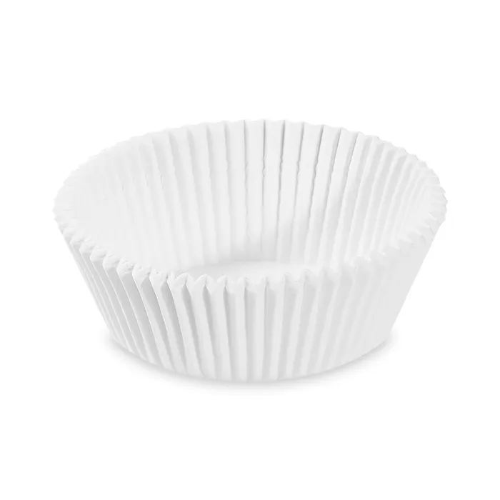 Główne zdjęcie produktu Cukrářské košíčky bílé průměr 60 x 27 mm [1000 ks]