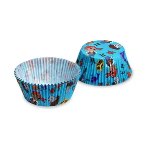 Papilotka do muffinek (PAP) Pirat średnica 50 x 30 mm [40 szt]
