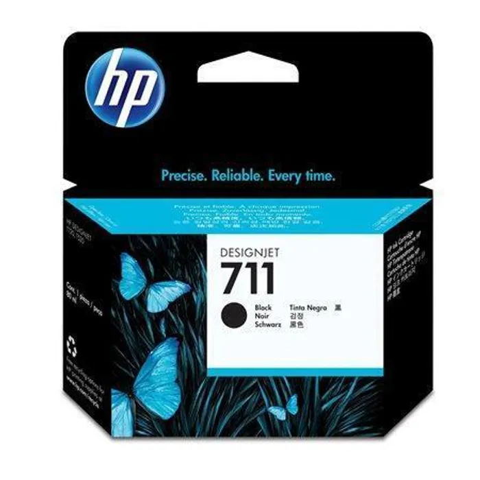Główne zdjęcie produktu CZ133A Inkjet cart. for DesignJet T120, T520 printers, HP 711 black, 80 ml