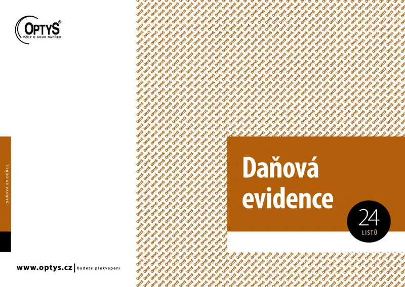 Główne zdjęcie produktu Daňová evidence s klopou A4 1001