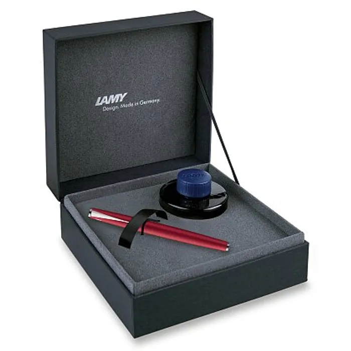 Główne zdjęcie produktu Dárková kazeta LAMY Studio Royalred Matt - sada plnicí pero a inkoust