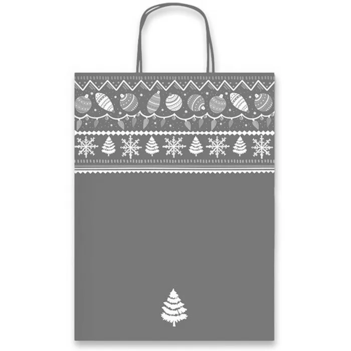 Główne zdjęcie produktu Dárková papírová taška Decori di Natale různé rozměry 160 x 80 x 210 mm