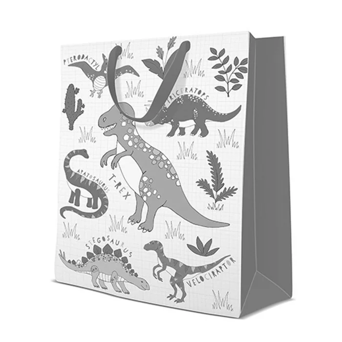 Główne zdjęcie produktu Dárková taška big - Dinosaur 30x12x41 cm