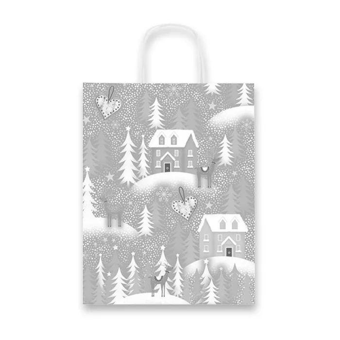 Główne zdjęcie produktu Dárková taška Fantasia Winter různé rozměry 260 x 120 x 345 mm