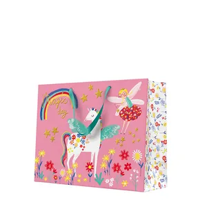 Torba prezentowa pozioma - FAIRY UNICORN 33,5x13x26,5 cm