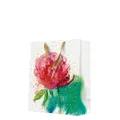 Torba prezentowa pozioma - Peony Watercolor 33,5x13x26,5 cm