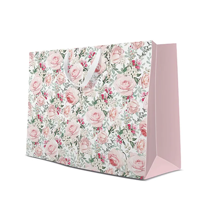 Główne zdjęcie produktu Dárková taška maxi velká - Gorgeous Roses 54x16x44 cm
