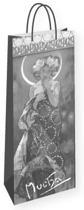 Główne zdjęcie produktu Dárková taška na lahev Alfons Mucha – The Moon