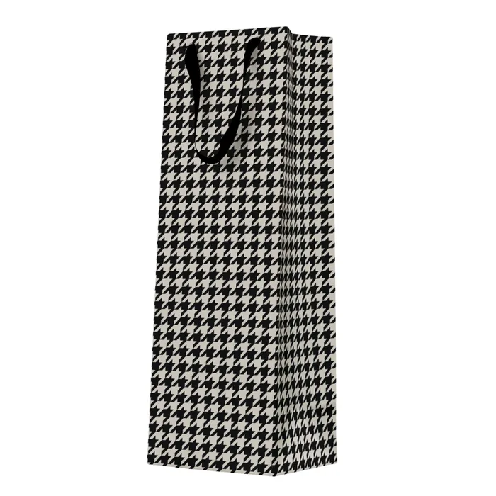 Główne zdjęcie produktu Dárková taška na láhev - Classic Design beige 12x10x37 cm