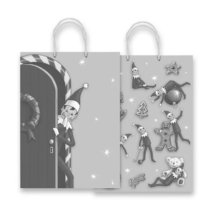 Główne zdjęcie produktu Dárková taška SADOCH Xmas Fantasia různé rozměry 300 x 120 x 400 mm