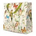 Torba prezentowa średnia - Birds and Butterflies 17x6x17 cm