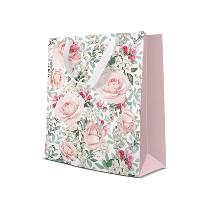 Główne zdjęcie produktu Dárková taška střední - Gorgeous Roses 20x10x25 cm