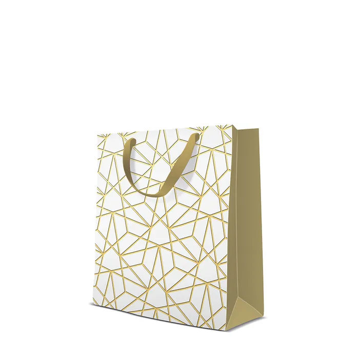 Główne zdjęcie produktu Dárková taška střední - Luxury Mesh 20x10x25 cm