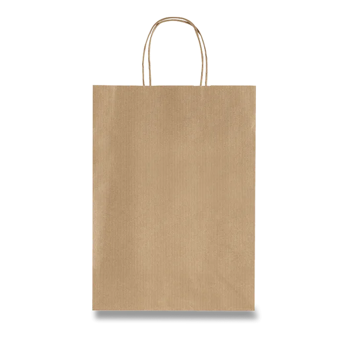 Główne zdjęcie produktu Dárková taška Tinta Unita Brown Kraft 540 x 500 x 140 mm