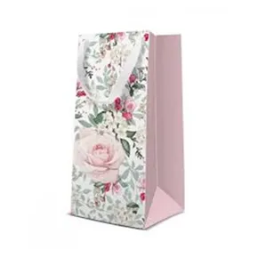 Torba prezentowa wąska - Gorgeous Roses 10x7x22 cm