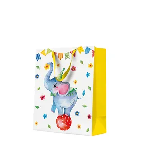 Torba prezentowa duża - Circus Elephant 26,5x13x33,5 cm