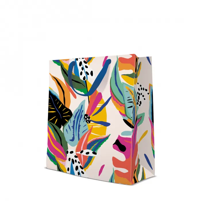 Główne zdjęcie produktu Dárková taška velká - Colorful Exotic 26,5x13x33,5 cm