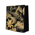 Torba prezentowa duża - Gold Leaves 26,5x13x33,5 cm