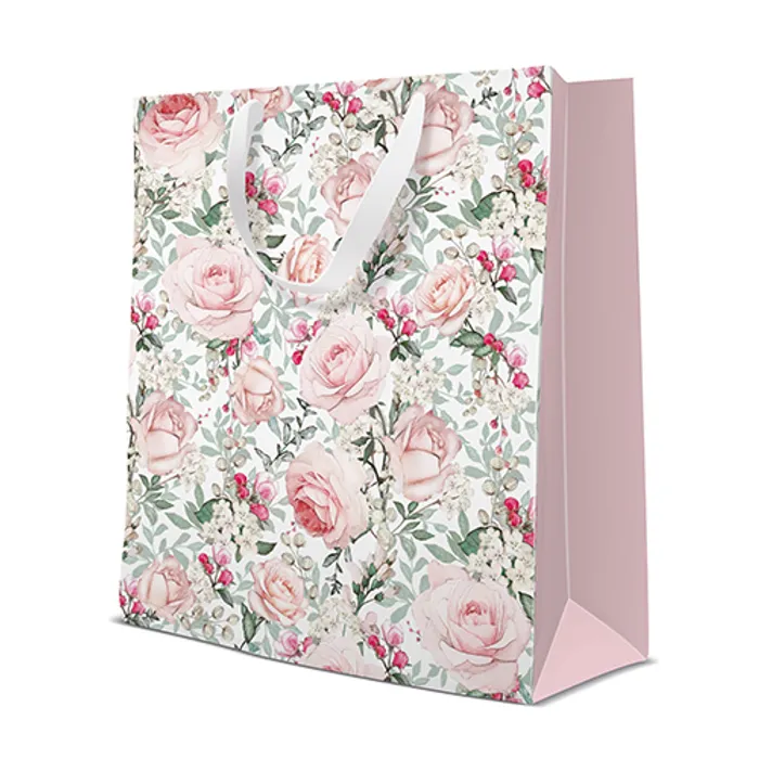 Główne zdjęcie produktu Dárková taška velká - Gorgeous Roses 26,5x13x33,5 cm