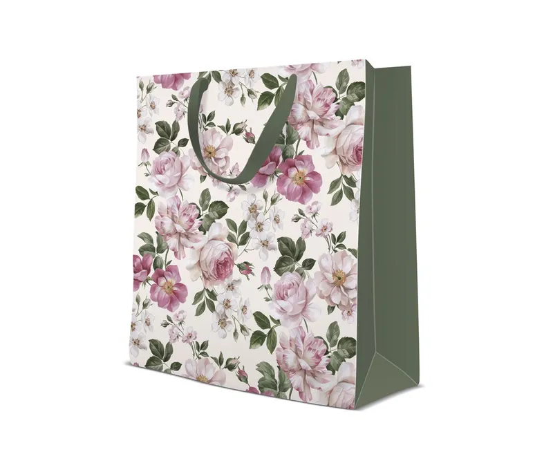 Główne zdjęcie produktu Dárková taška velká - Roses Glory 26,5x13x33,5 cm