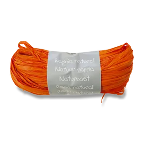 Sznurek prezentowy, 50 g, pomarańczowy
