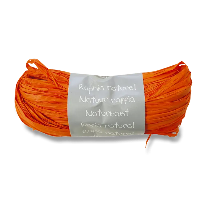 Główne zdjęcie produktu Dárkový provázek, 50 g, oranžová