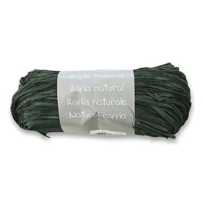 Sznurek prezentowy, 50 g, ciemnozielony