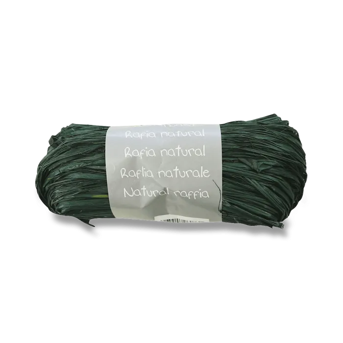 Główne zdjęcie produktu Dárkový provázek, 50 g, zelená