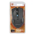 Defender Mysz Accura MM-275, 1600DPI, 2.4 [GHz], optyczna, 6kl., bezprzewodowa, czarna, 1 szt AA