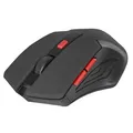 Defender Mysz Accura MM-275, 1600DPI, optyczna, 6kl., bezprzewodowa, czarna, 1 szt AA