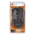Defender Mysz Accura MM-275, 1600DPI, optyczna, 6kl., bezprzewodowa, czarna, 1 szt AA