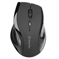 Defender Mysz Accura MM-295, 1600DPI, 2.4 [GHz], optyczna, 6kl., bezprzewodowa, czarna, 1 szt AA, nano odbiornik
