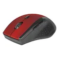 Defender Mysz Accura MM-365, 1600DPI, 2.4 [GHz], optyczna, 6kl., bezprzewodowa, czarno-czerwona, 2 szt AAA, nano odbiornik