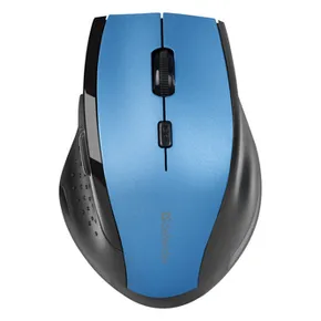 Defender Mysz Accura MM-365, 1600DPI, 2.4 [GHz], optyczna, 6kl., bezprzewodowa, czarno-niebieski, 2 szt AAA, nano odbiornik