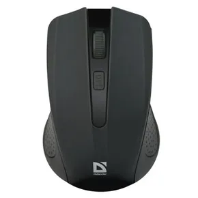 Defender Mysz Accura MM-935, 1600DPI, 2.4 [GHz], optyczna, 4kl., bezprzewodowa, czarna, 2 szt AAA, nano-odbiornik, zasięg 10m
