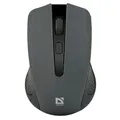 Defender Mysz Accura MM-935, 1600DPI, 2.4 [GHz], optyczna, 4kl., bezprzewodowa, szara, 2 szt AAA, nano-odbiornik, zasięg 10m