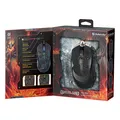 Defender Mysz OverLord GM-890, 3200DPI, optyczna, 6kl., przewodowa USB, czarna, do gry, RGB
