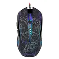 Defender Mysz OverLord GM-890, 3200DPI, optyczna, 6kl., przewodowa USB, czarna, do gry, RGB