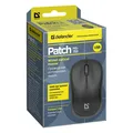 Defender Mysz Patch MS-759, 1000DPI, optyczna, 3kl., przewodowa USB, czarna, biurowy, kompaktowy