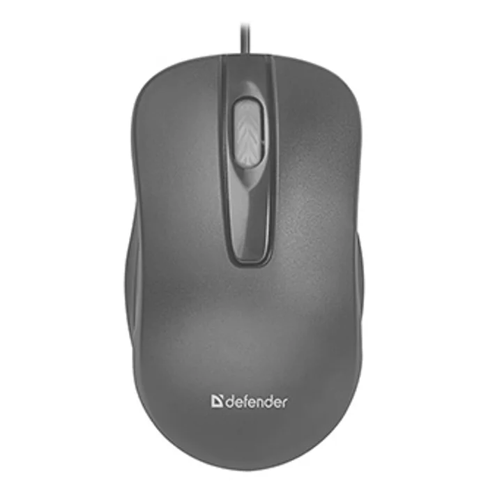 Główne zdjęcie produktu Defender Myš Point MM-756, 1000DPI, optická, 3tl., 1 kolečko, drátová USB, černá, kancelá
