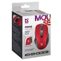 Następne zdjęcie produktu Defender Myš PRIME MB-053, 1600DPI, 2.4 [GHz], optická, 6tl., bezdrátová, červená, 1 ks A