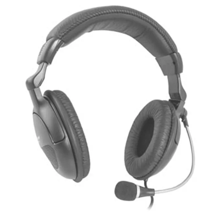 Główne zdjęcie produktu Defender Orpheus HN-898, sluchátka s mikrofonem, ovládání hlasitosti, černá, uzavřená, 2x