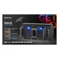 Następne zdjęcie produktu Defender głośnik Rage, Li-Ion, 2.0, 50W, czarny, regulacja głośności, LED, BT 5.0, TWS, pilot w zestawie, 45Hz~22kHz