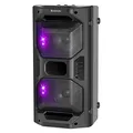 Następne zdjęcie produktu Defender głośnik Rage, Li-Ion, 2.0, 50W, czarny, regulacja głośności, LED, BT 5.0, TWS, pilot w zestawie, 45Hz~22kHz