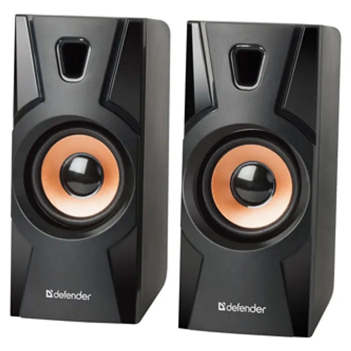 Główne zdjęcie produktu Defender reproduktory Aurora S8, 2.0, 8W, černé, regulace hlasitosti, 70Hz~20kHz