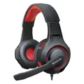 Następne zdjęcie produktu Defender Zestaw myszy, podkładka, słuchawki Devourer MHP-006, 3200DPI, optyczna, 6kl., przewodowa USB, czarna, w zestawie słuchawk