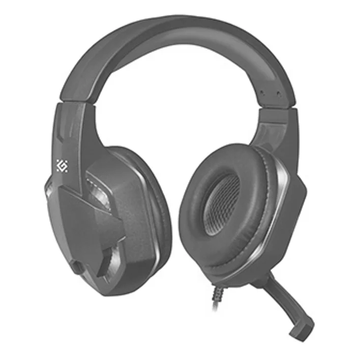 Główne zdjęcie produktu Defender Warhead G-370, herní sluchátka s mikrofonem, ovládání hlasitosti, černo-červená,
