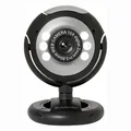 Defender Web kamera C-110, 0.3 Mpix, USB 2.0, czarno-szara, na notebook/LCD