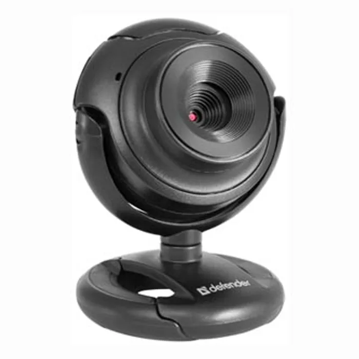 Główne zdjęcie produktu Defender Web kamera C-2525HD, 2 Mpix, USB 2.0, černá, pro notebook/LCD