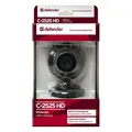 Następne zdjęcie produktu Defender Web kamera C-2525HD, 2 Mpix, USB 2.0, czarna, na notebook/LCD